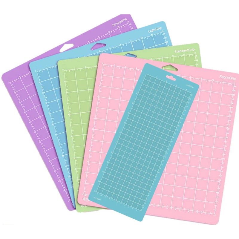 

3pcs Colour 12*12inch 12*4.5inch Sticky Non-slip Hand Account Diy Mini Cutting Mat for Cricut and Cricu Joy Cameo 4 Cutting Mat