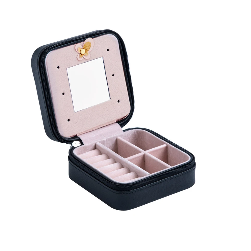 

Коробка для косметики с зеркалом