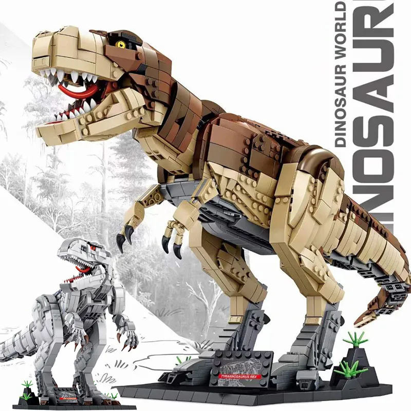 

Dinosaur Blocks Jurassic Park Indominus Rex Dinosaur World Voltron Building Blocks Dino Dragon Toy Boy Toys Kids Gifts Blocks