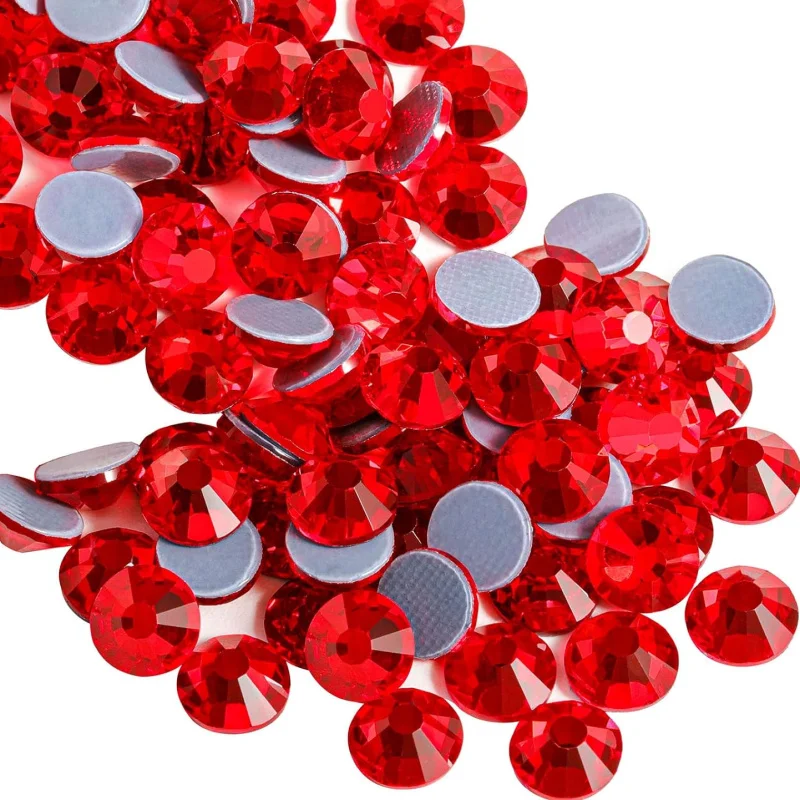 Moonlight Lt.Siam Jet Black A4 Стразы 1440 шт. Горячее стекло свободное круглое с плоской задней