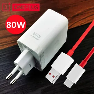 Original OnePlus 10 Pro Charger 80W SuperVooc Adapter Warp Fast Charge 6A Usb C Cable For OnePlus 9  in India