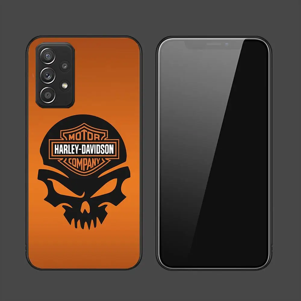 Harleys Davidsons Phone Case For Samsung Galaxy A13 A52 A53 A73 A32 A51 A22 A12 A20e A50 A21 A72 A70 S 4G 5G Fashion Soft Covers