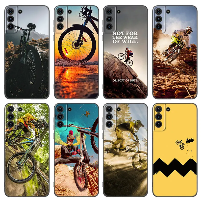 Phone Case For Samsung Galaxy S20 S21 Fe S22 Ultra S10 Lite S10e S9 S8 Plus S7 Edge Black Cover