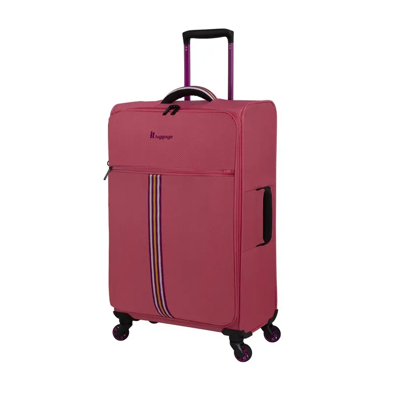 

New Fantastic 26" GT Lite Ultra Lightweight Calypso Coral Softside Medium Checked Luggage - Travel with Style!