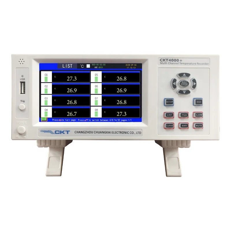 

32-канальный Регистратор температуры CKT4000 + RS485