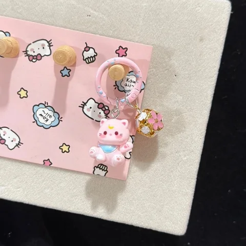 Kawaii Cartoon Cat брелок