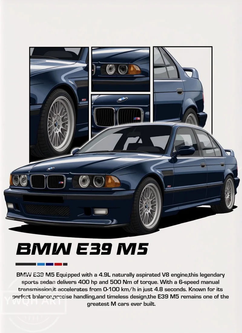 

Плакаты с известными машинами Cuadros