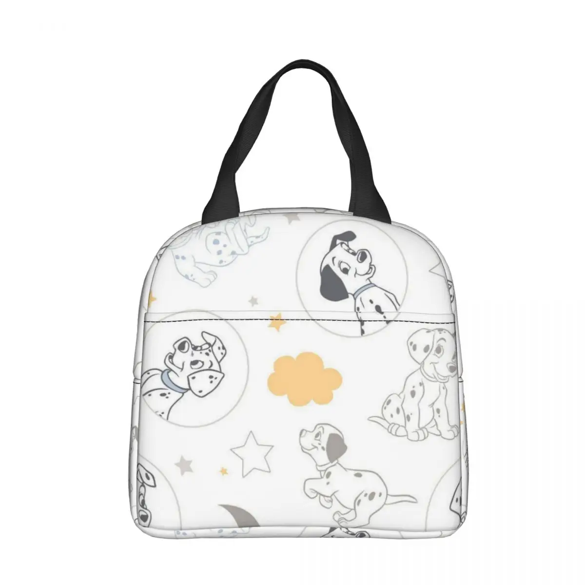 

Disney 101 Dalmatians Insulated Lunch Bag Portable Cartoon Pongo Meal Container Thermal Bag Lunch Box Tote Beach Food Handbags