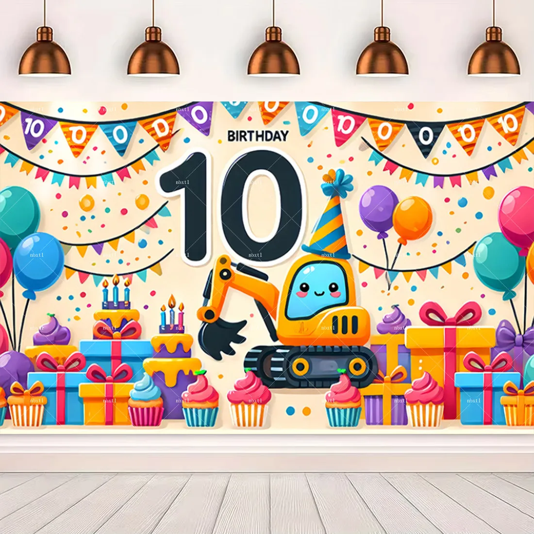 Зеленый лес животное карнавальная тематическая вечеринка детские украшения на