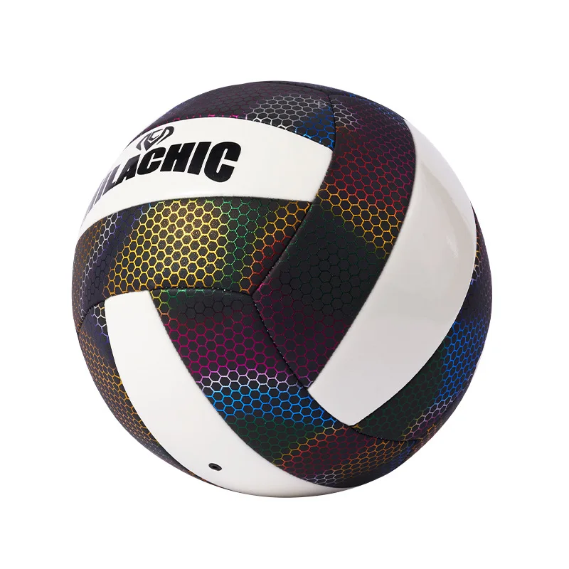 

Reflective Volleyball Ball Official Size 5 Light Suitable For Play Games Team Sports Training Outdoor Beach Playground