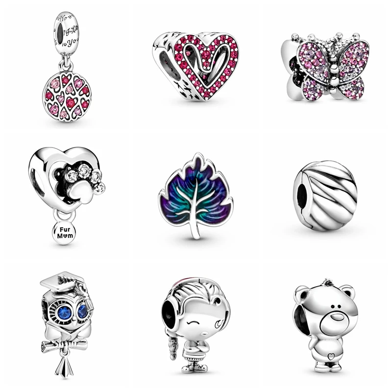 

MC новый серебряный цвет милые аниме русалки бусины Шарм подходит для браслетов DIY ювелирные изделия для женщин Розария Pulseras подарки