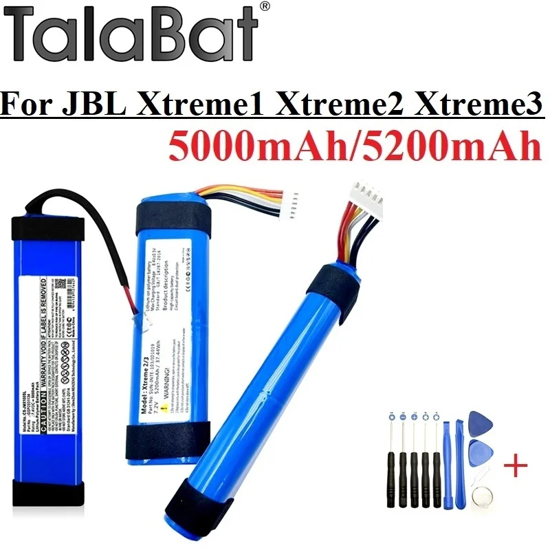 

Аккумулятор для JBL XTREME Xtreme 1 Xtreme2 Xtreme3, 8000/18000 мА · ч