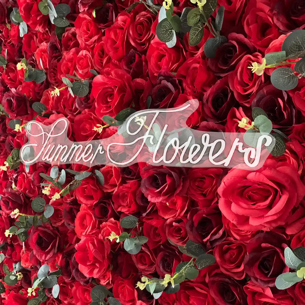 Роскошная красная роза в королевском стиле 3D занавеска из ткани Цветочная стена