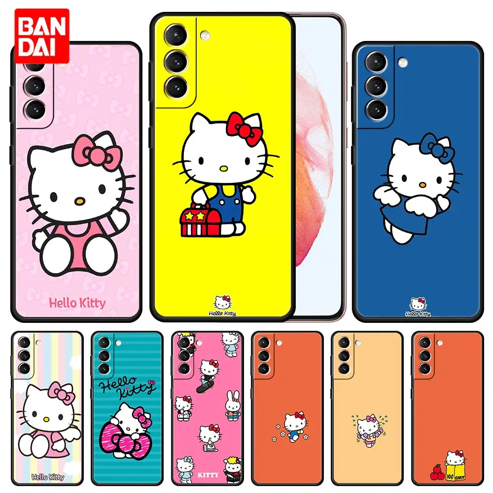 

Hello Kitty Anime Case for Samsung Galaxy S22 S21 S20 S10 Plus Ultra FE 4G 5G S22Plus S20Plus S21Plus Funda Capa Cover