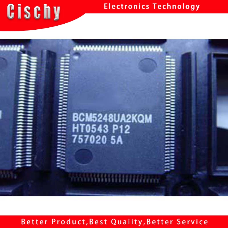 1 шт./Лот BCM5248UA2KQMG-P12 BCM5248UA2KQMG BCM5248UA2KQM QFP-128 В наличии