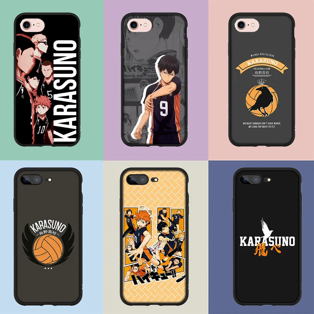 KARASUNO Shoyo Hinata Haikyuu Soft Cover Casing for iPhone 16 15 14 13 12 Mini Pro XS Max X XR 7 8 Plus + 15+ Phone Case