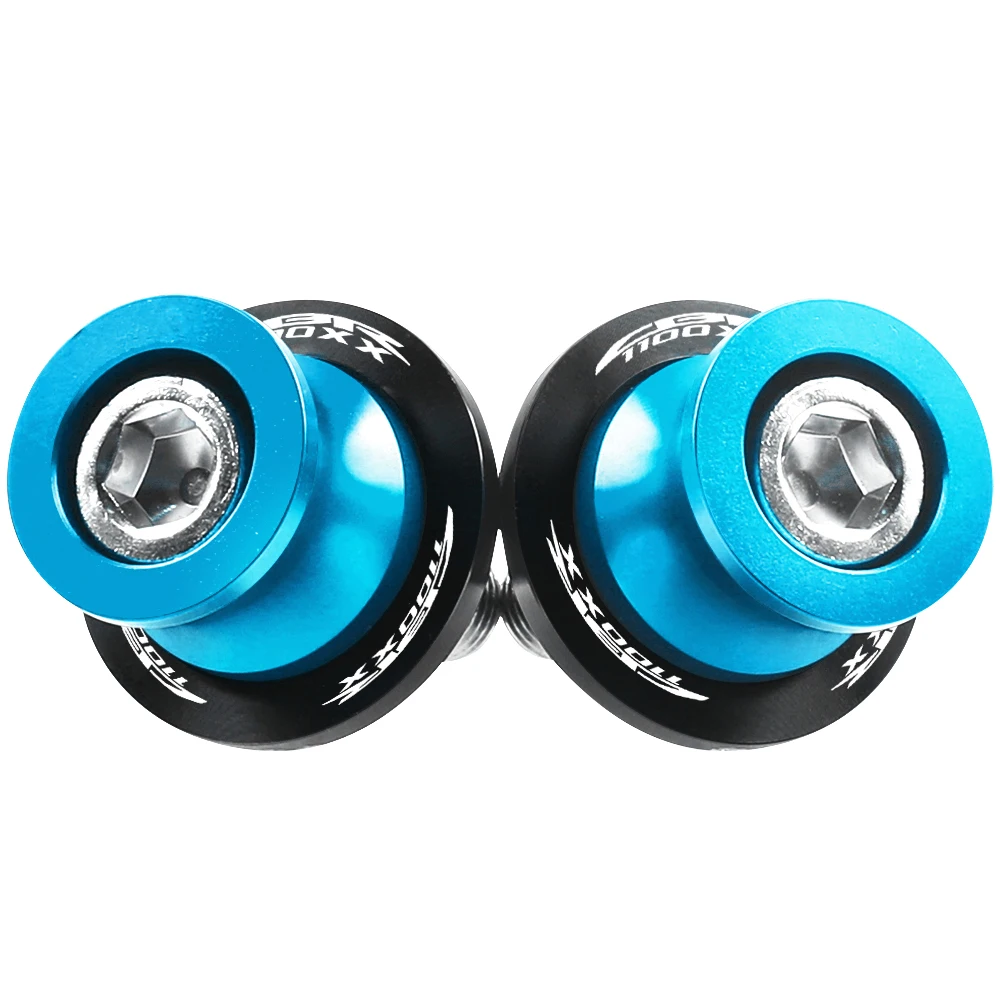 Мотоциклетные катушки для подставки подрамника "CBR1100XX" со штатным логотипом 8 мм для HONDA CBR 1100 CBR1100 XX 1996-2016 m8 on.