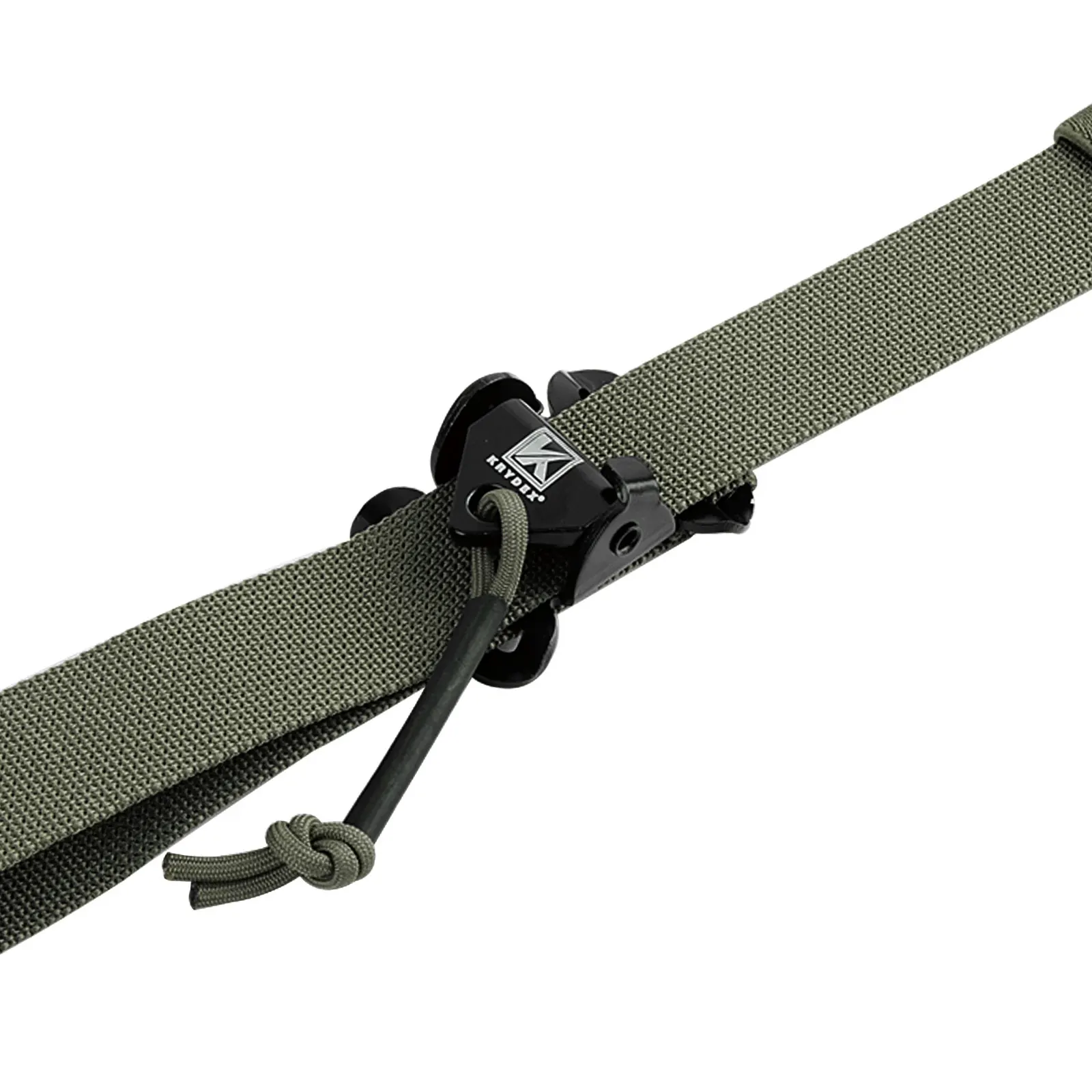 Фото Тактический модульный ремень KRYDEX Slingster с широкой мягкой накладкой, 2-точечный быстрорегулируемый плечевой ремень для охоты и страйкбола №3