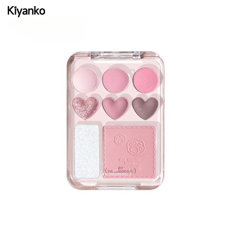 Stick Sweet Heart Powder Румяна для теней век подсветки карамельной пудры Коричневый лоток
