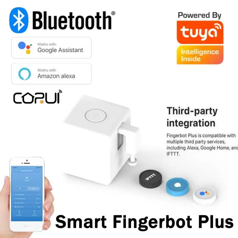

CORUI Tuya умная Роботизированная рука работает с Bluetooth шлюзом умный дом Голосовое управление работа с Alexa Google Assistent Smart Life