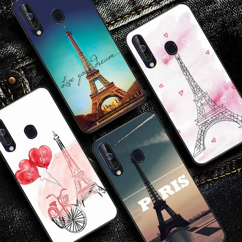 

Eiffel Tower Phone Case for Samsung A 51 30s 71 21s 10 70 31 52 12 30 40 32 11 20e 20s 01 02s 72 cover