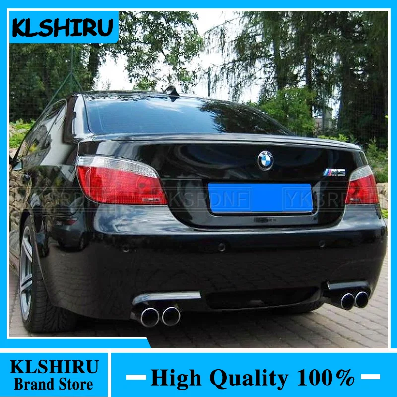 

Спойлер для BMW M5 E60 2006-2010 520 525li 528li, АБС-материал, заднее крыло автомобиля, цвет грунтовки, задний спойлер, стиль Харман