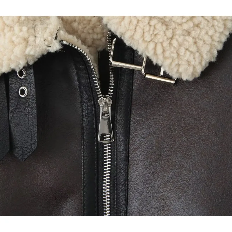 Удобные пальто TRAF ZR женские куртки теплая зимняя женская холодная блузка зимние