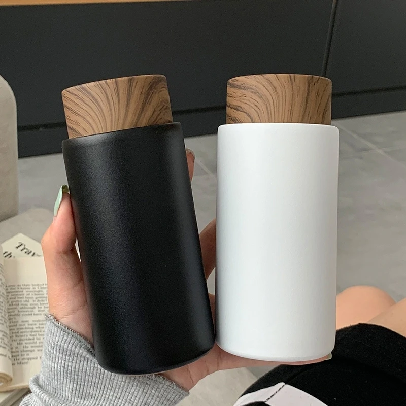 

Cute Coffee Thermos Bottle Vacuum Flasks Small Capacity Portable Girls Stainless Steel Water Bottle Garrafa Termica Gift Cup Mug