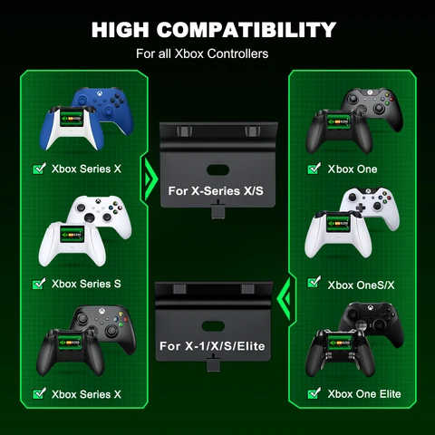 Док-станция для зарядки контроллеров Xbox 6200 мАч — фото устройства