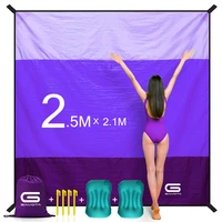 gaivota new outdoor camping mat beach mat is suitable for family gatherings 2 5m oversized picnic mat for 8 people