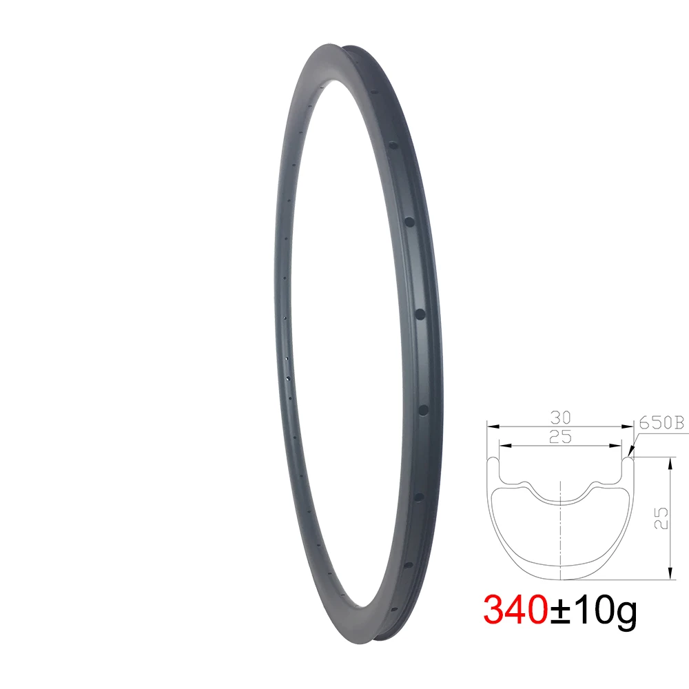 LIENGU 340g 30 мм углерод XC MTB 27 5 бескамерный горный велосипед 650B кольцо для