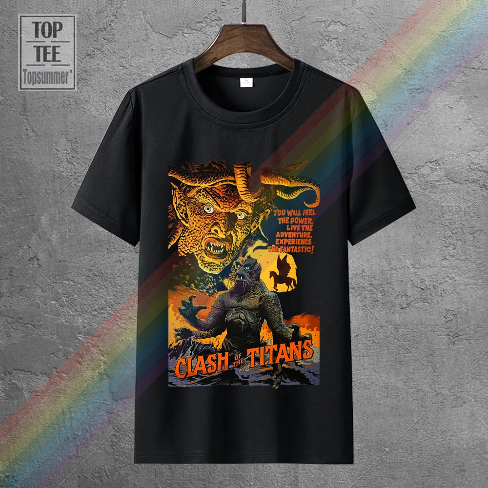 

Clash Of The Titans Desmond Davis Movie Poster Man Fitness T-Shirt Graphic Tshirts Harajuku T-Shirts Jiu Jitsu Shirt Jewbmb