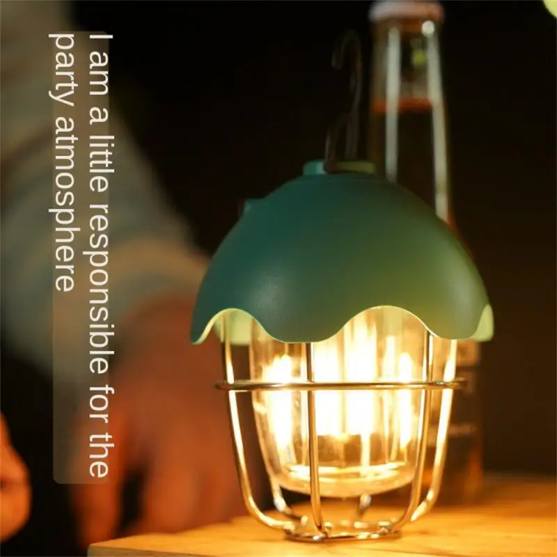 

Camping Lamp 3 Colors Retro Waterproof Multifunctional Super Bright Camping Equipment Tent Camp Lights 1pcs Long Life Portable