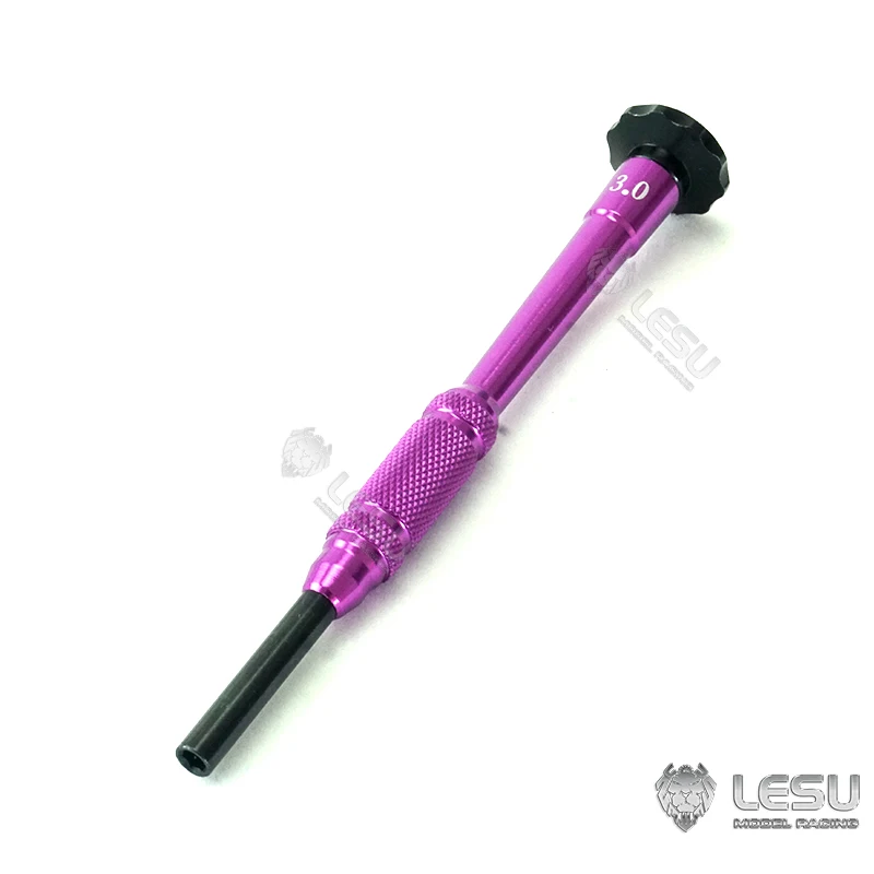 

LESU 3 MM Hexagonal Screwdriver For 1/14 RC DIY Tractor Trailer Dumper Truck Model Toy Spare Part Tool TH15881-SMT5