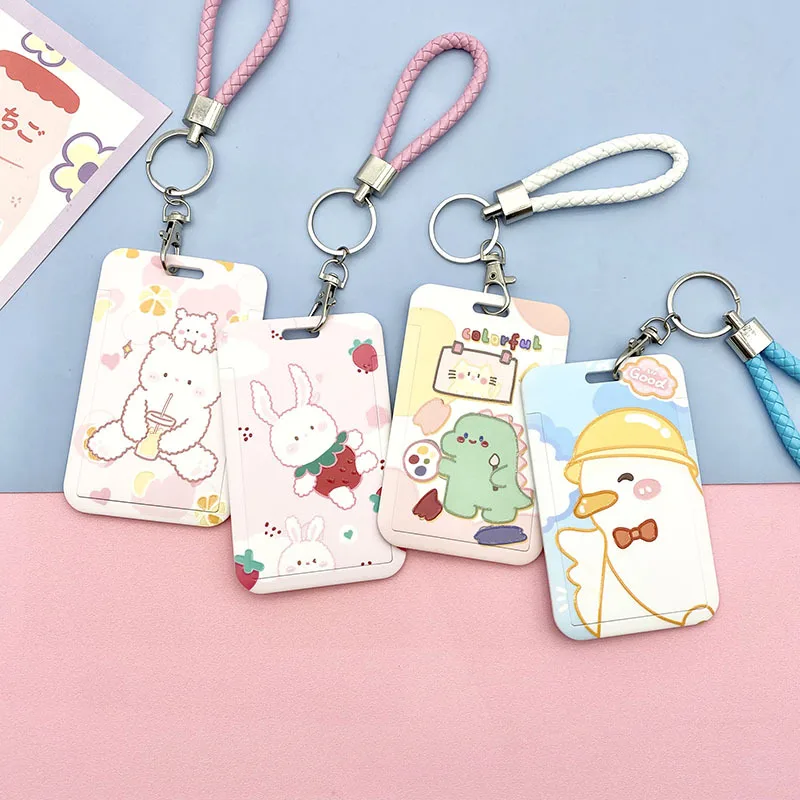 Милые Мультяшные аксессуары брелок для ключей мужчин и женщин управления