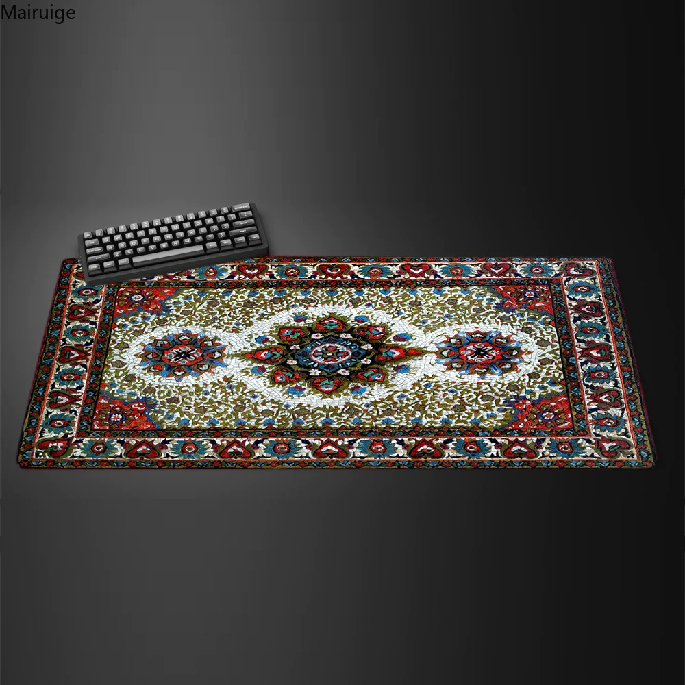 900x400 мм персидский ковер настольный коврик большой игровой для мыши милый аниме