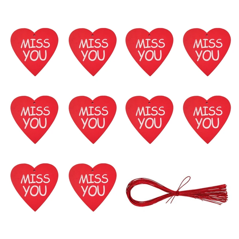 

Деревянный набор в форме сердца с веревкой G2AB на День святого Валентина