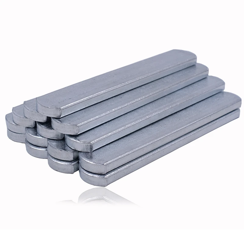 

10Pc Weight Steel Plate Load-Bearing Adjustable Accessories for Weighted Vest Ankle Leg Strength Fitness Equipment 25Cm