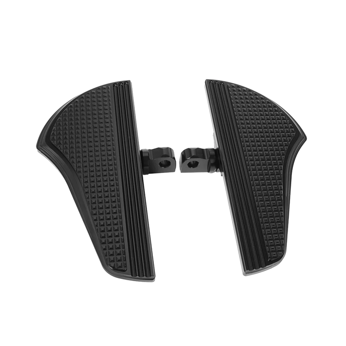 

Front and Rear Footrests Motorcycle Accessories for XL 883 XL1200 X48 72, Black