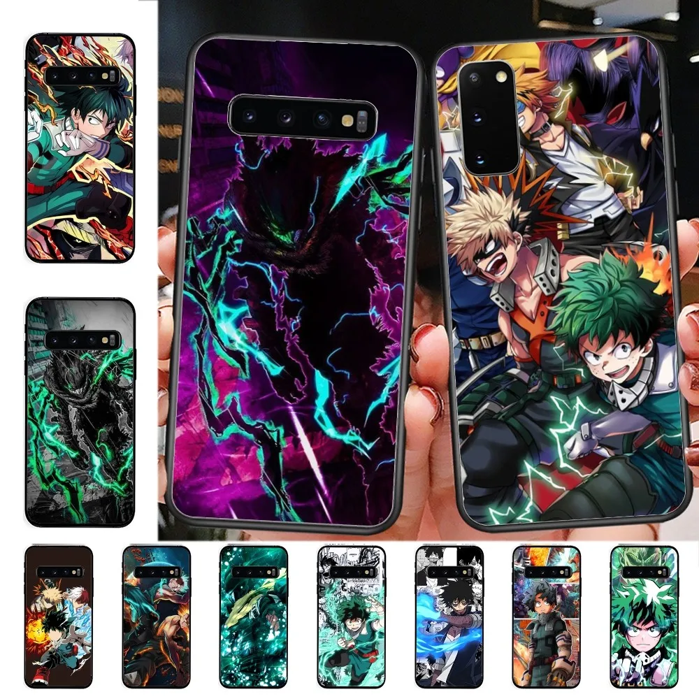 

My Hero Academia Phone Case For Samsung S 9 10 20 21 22 23 30 23plus lite Ultra FE S10lite Fundas