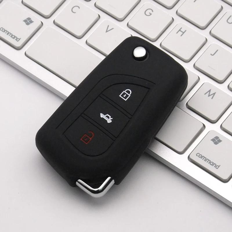 

Силиконовый Чехол Для Автомобильных Ключей Toyota Camry RAV4 Fortuner Hilux Auris Corolla Avensis Verso Yaris Aygo Scion TC I...