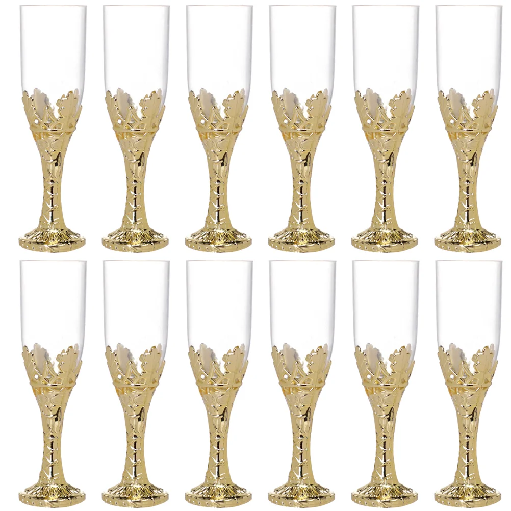 

Champagne Glasseswedding Goblet Stemmed Toasting Beverage Candy Shower Cups Boxflutes Party Boxes Cupcenterpiece Tea Iced