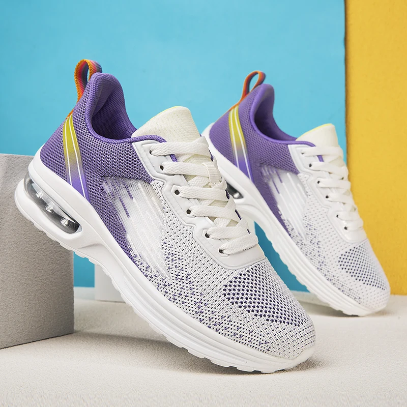 2022 Men Running Shoes Breathable Outdoor Sports Shoes Lightweight Sneakers for Women Comfortable Athletic Training Footwear