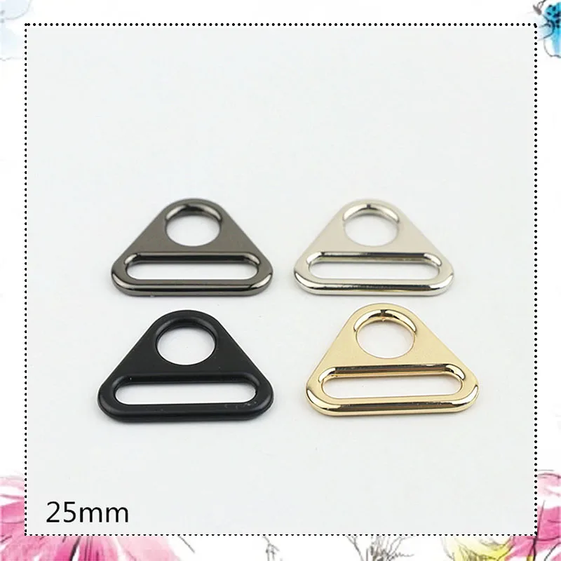 

30pcs 25mm Metal Buckles for Strap Webbing Adjust Belt Buckle Clasp Bikini Metal Ring DIY Bag Hardware Accessories