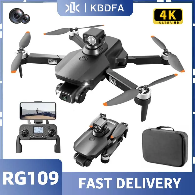 

KBDFA 2023 New RG109 MAX RC Drone GPS Brushless 4K 8K Aerial Photography Obstacle Avoidance Aircraft Helicopter Wifi 5G FPV Toy