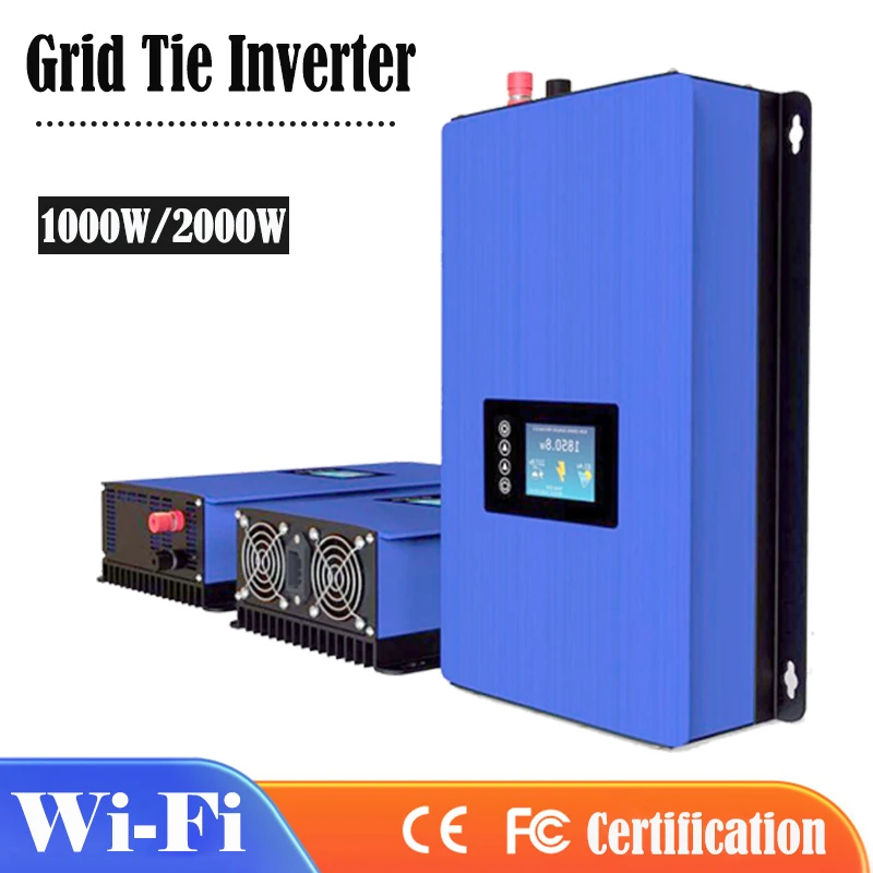 1 кВт 2 MPPT ветровой инвертор с ограничителем мощности для солнечной панели или