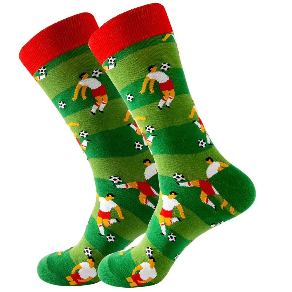 10 Pairs Unisex Cotton Footable Beer Cup Socks Middle Tube Warm Spring Autumn Winter Cute Socks