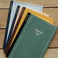 retro color fashion brief design light a5 notebooks linedgrid paper 64p 2022 new school office supplies