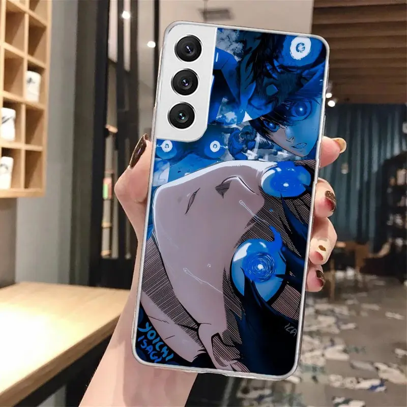 Японский аниме синий замок мягкий чехол для телефона Samsung Galaxy S24 S23 S22 Ultra S21 Plus S20 FE