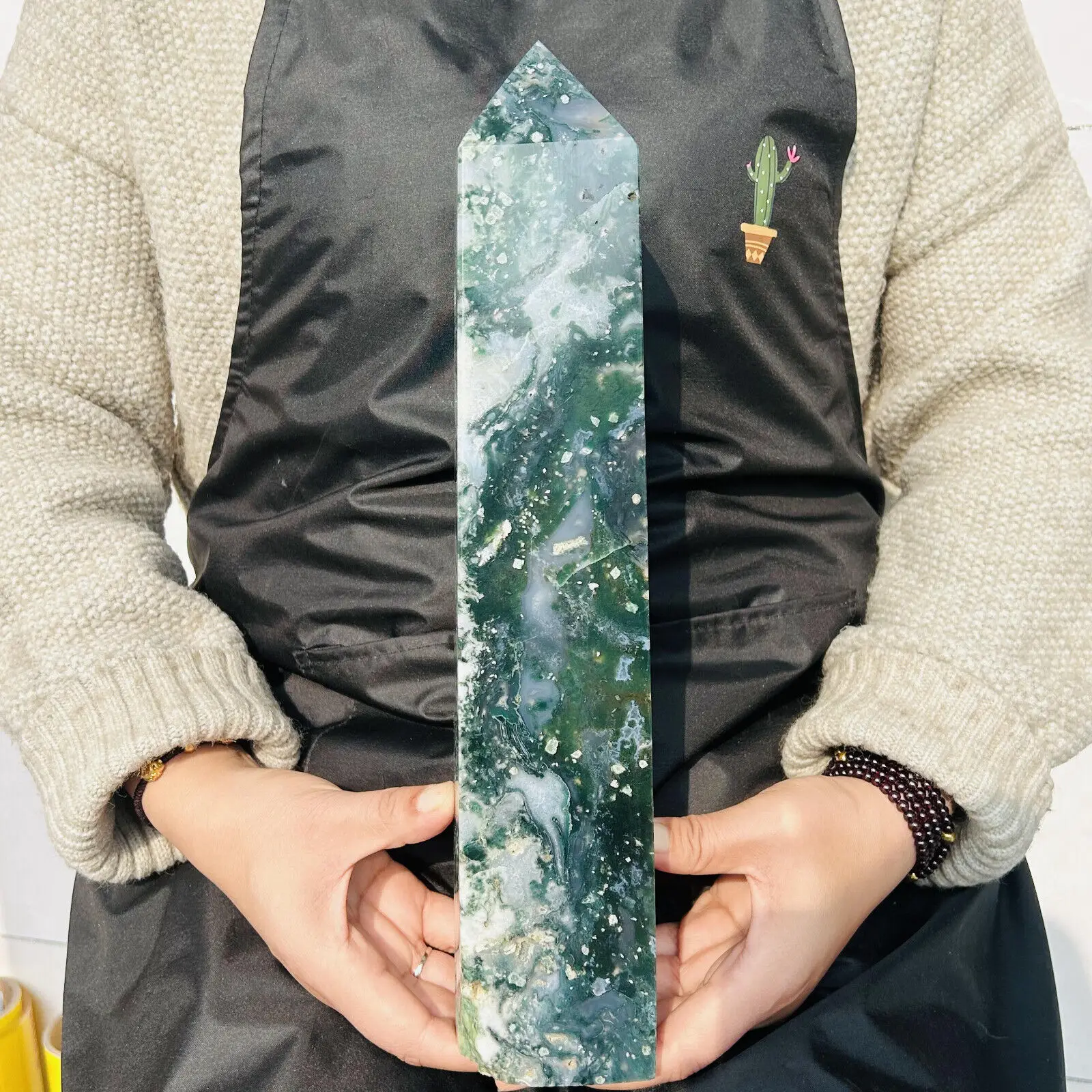 Кристалльная колонна из кварца